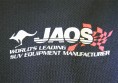 Футболка чорна SPORTS з логотипом Jaos, розмір M